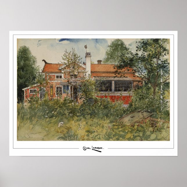 Póster de arte de Carl Larsson Zedign #7 (Frente)