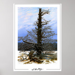 Póster de arte de Caspar David Friedrich Zedign #1