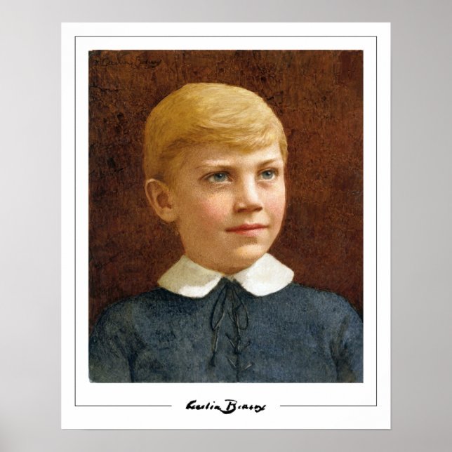 Póster de arte de Cecilia Beaux Zedign #3 (Frente)