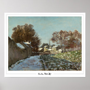 Póster de arte de Claude Monet Zedign #120