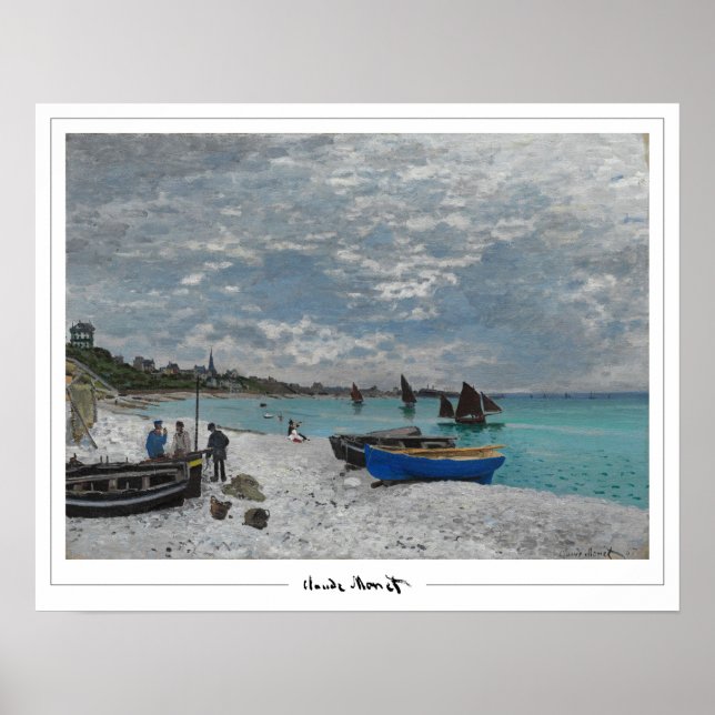 Póster de arte de Claude Monet Zedign #14 (Frente)