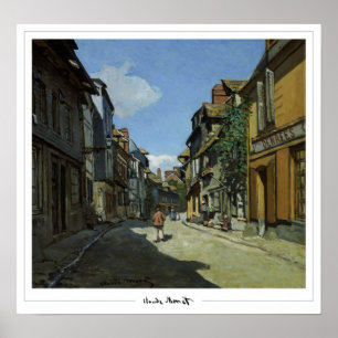 Póster de arte de Claude Monet Zedign #15