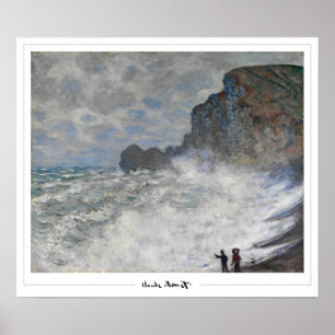 Póster de arte de Claude Monet Zedign #16