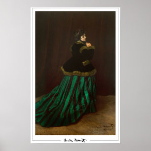 Póster de arte de Claude Monet Zedign #213