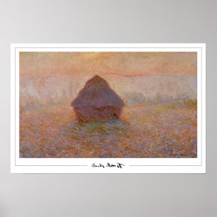 Póster de arte de Claude Monet Zedign #24