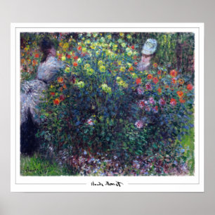 Póster de arte de Claude Monet Zedign #24-2