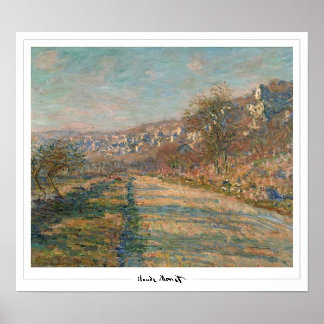Póster de arte de Claude Monet Zedign #27 (Frente)
