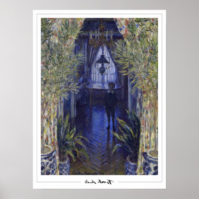 Póster de arte de Claude Monet Zedign #28-2 (Frente)