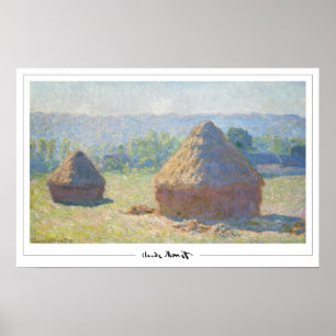 Póster de arte de Claude Monet Zedign #31