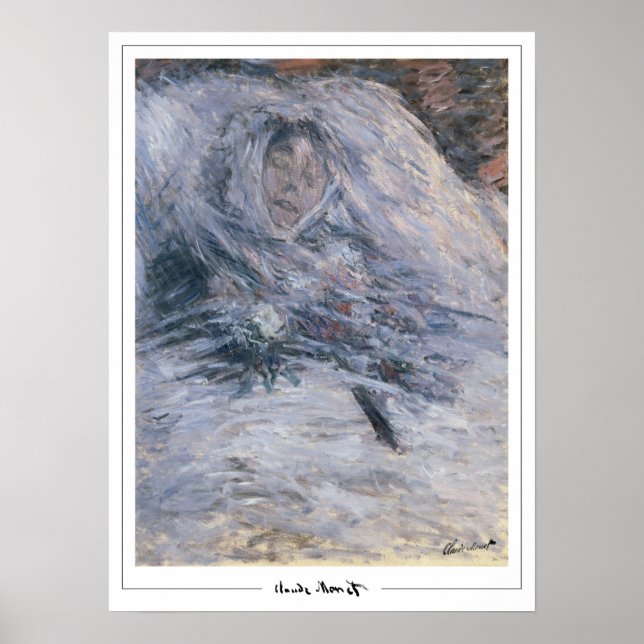 Póster de arte de Claude Monet Zedign #324 (Frente)