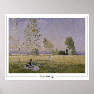 Póster de arte de Claude Monet Zedign #35