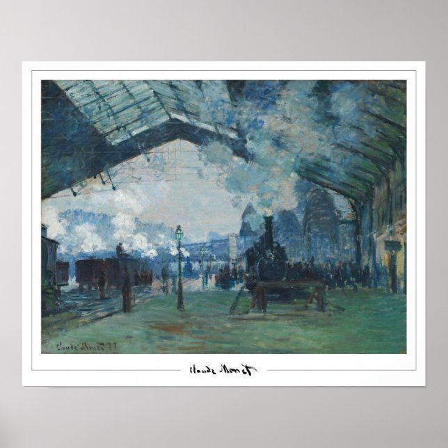 Póster de arte de Claude Monet Zedign #42 (Frente)