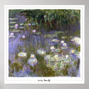 Póster de arte de Claude Monet Zedign #46-2