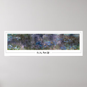 Póster de arte de Claude Monet Zedign #503