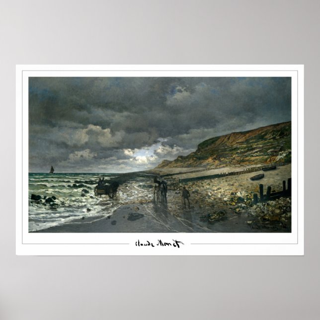 Póster de arte de Claude Monet Zedign #51 (Frente)