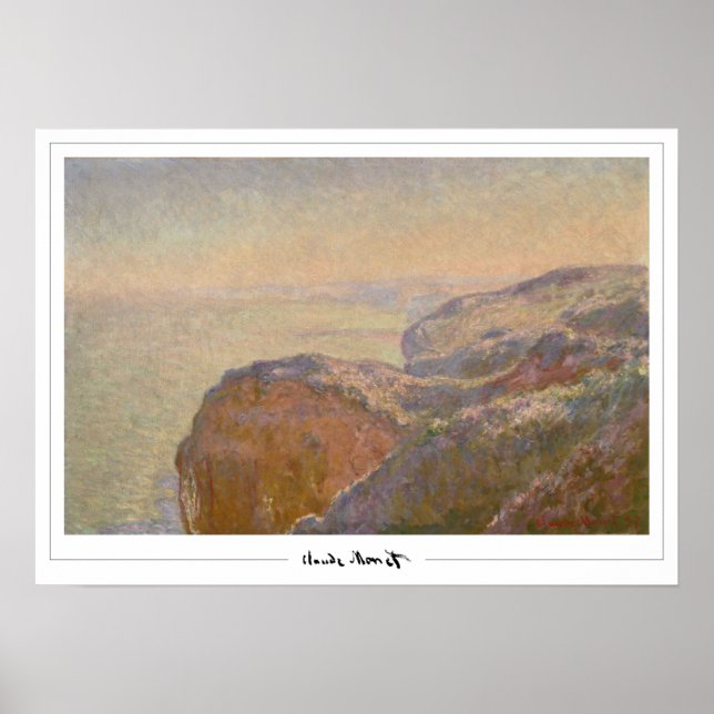 Póster de arte de Claude Monet Zedign #58 (Frente)