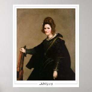 Póster de arte de Diego Velázquez Zedign #1