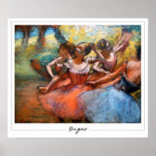 Póster de arte de Edgar Degas Zedign #408