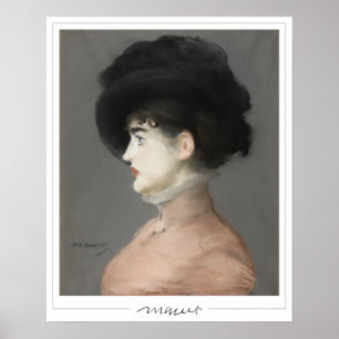 Póster de arte de Édouard Manet Zedign #162