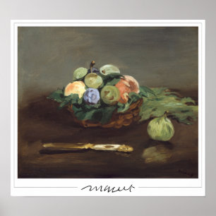 Póster de arte de Édouard Manet Zedign #168