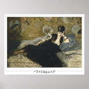 Póster de arte de Édouard Manet Zedign #218