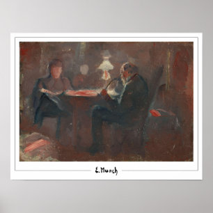 Póster de arte de Edvard Munch Zedign #574