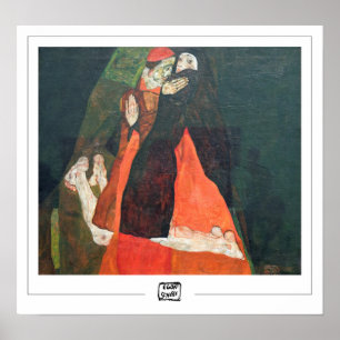 Póster de arte de Egon Schiele Zedign #9-3