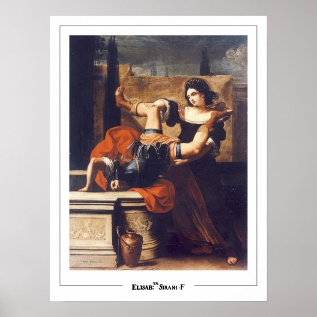 Póster de arte de Elisabetta Sirani Zedign #1 (Frente)