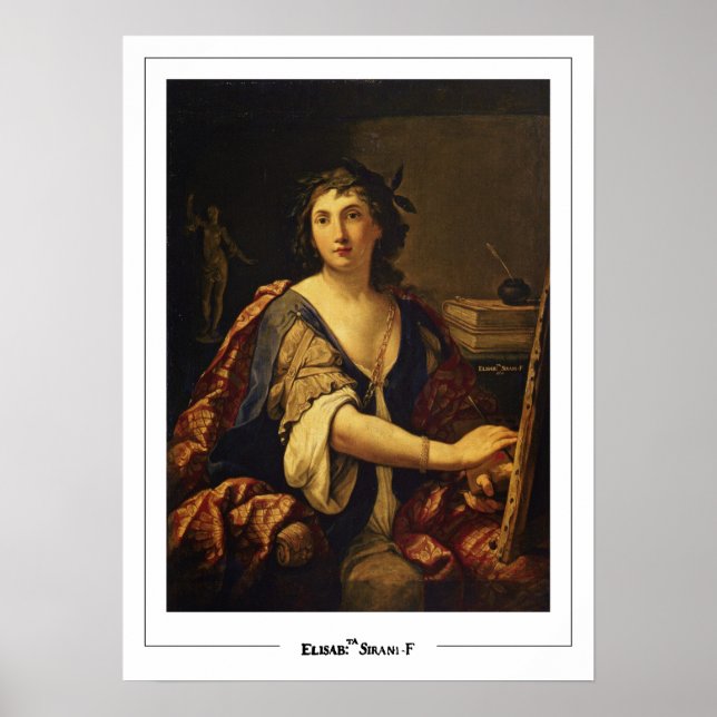 Póster de arte de Elisabetta Sirani Zedign #2 (Frente)