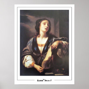 Póster de arte de Elisabetta Sirani Zedign #6