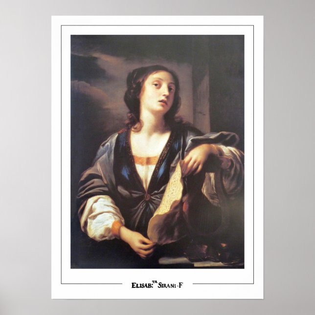Póster de arte de Elisabetta Sirani Zedign #6 (Frente)