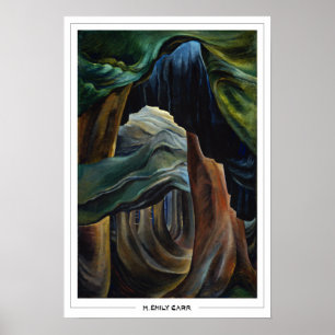 Póster de arte de Emily Carr Zedign #1