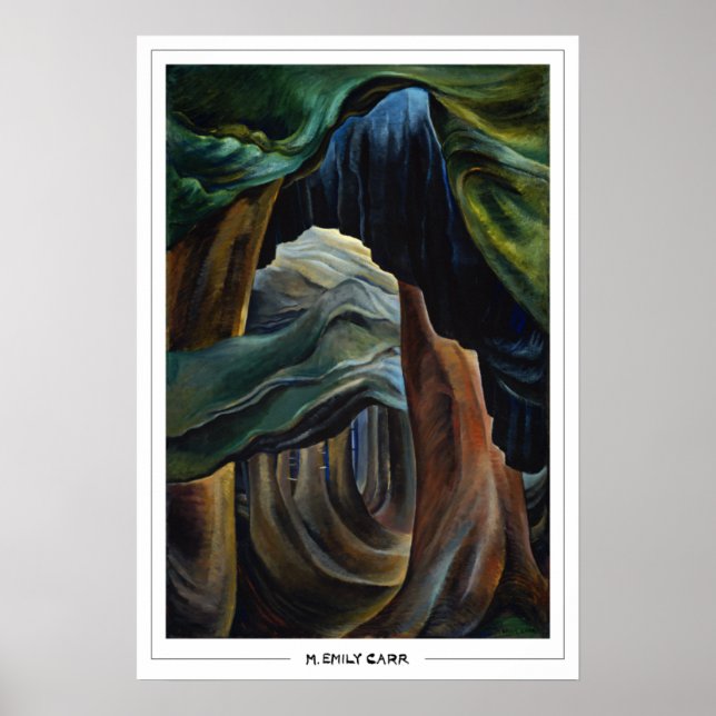 Póster de arte de Emily Carr Zedign #1 (Frente)