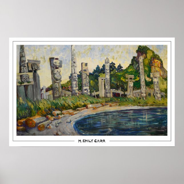 Póster de arte de Emily Carr Zedign #10 (Frente)
