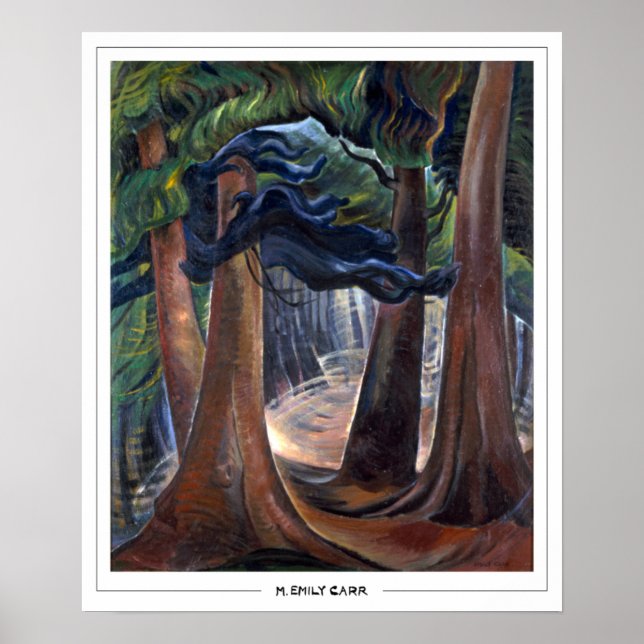 Póster de arte de Emily Carr Zedign #16 (Frente)