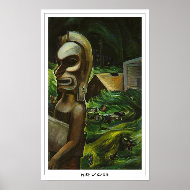 Póster de arte de Emily Carr Zedign #236 (Frente)