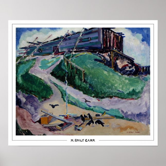 Póster de arte de Emily Carr Zedign #245 (Frente)