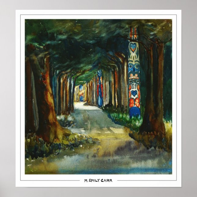 Póster de arte de Emily Carr Zedign #249 (Frente)