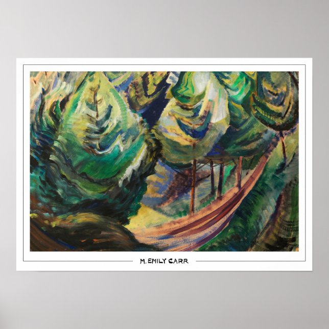 Póster de arte de Emily Carr Zedign #6 (Frente)
