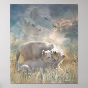 Poster De Arte De Espíritus De Inocencia