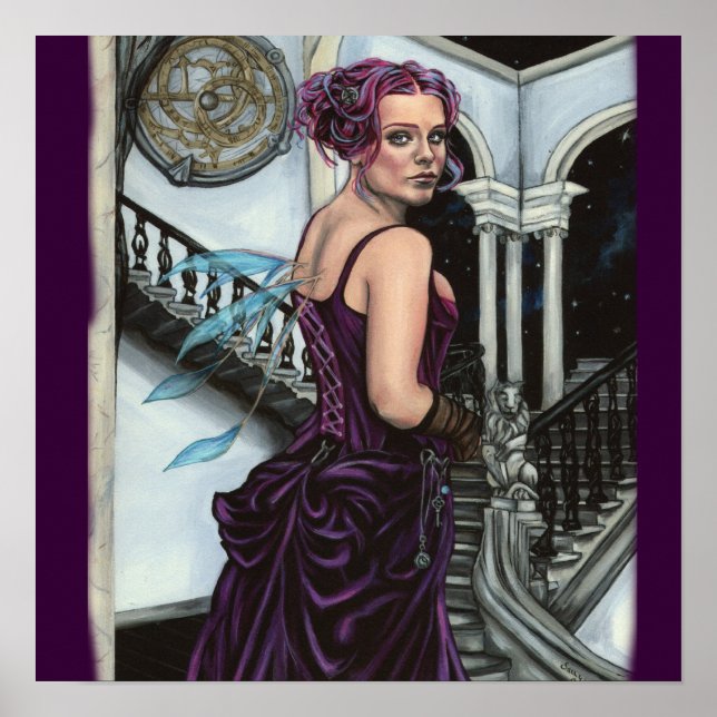 poster de arte de faery en tiempo robado (Frente)