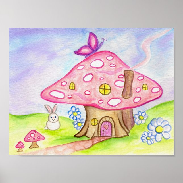 Poster de arte de Fairytale House (Frente)