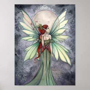 Póster de arte de fantasía de la hada Josephina