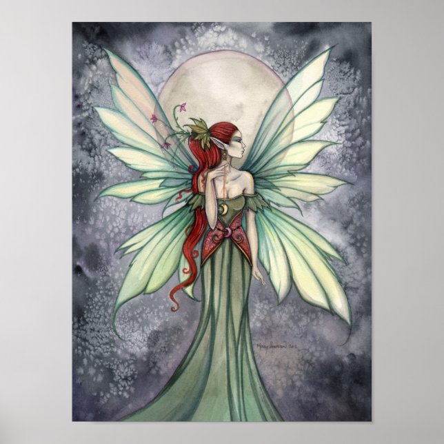 Póster de arte de fantasía de la hada Josephina (Frente)