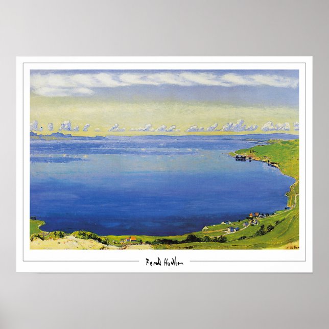 Póster de arte de Ferdinand Hodler Zedign #120 (Frente)