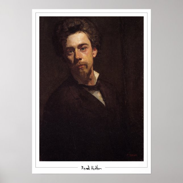 Póster de arte de Ferdinand Hodler Zedign #134 (Frente)