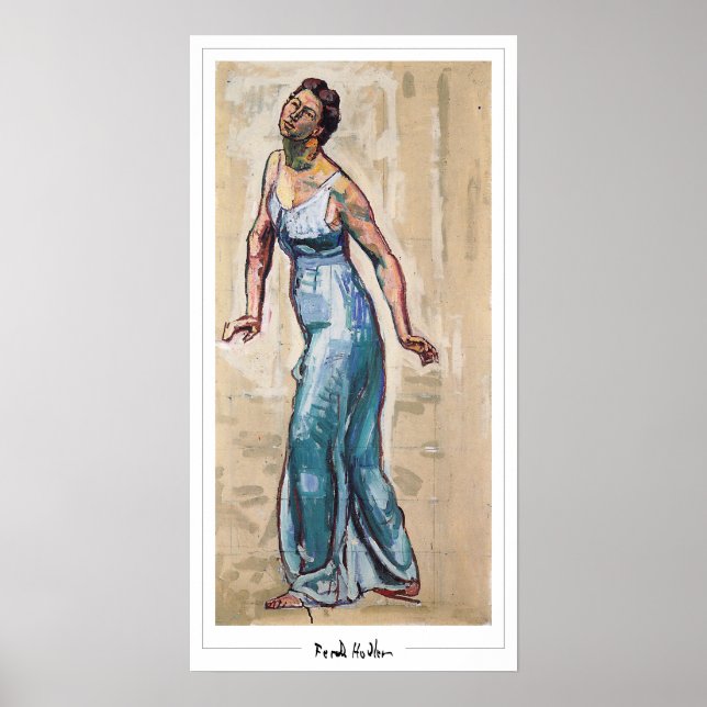 Póster de arte de Ferdinand Hodler Zedign #153 (Frente)