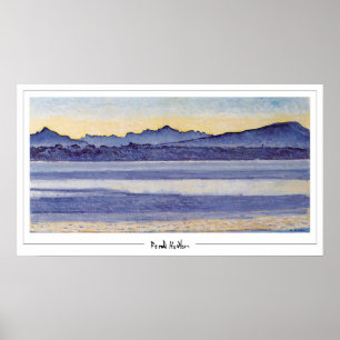 Póster de arte de Ferdinand Hodler Zedign #166