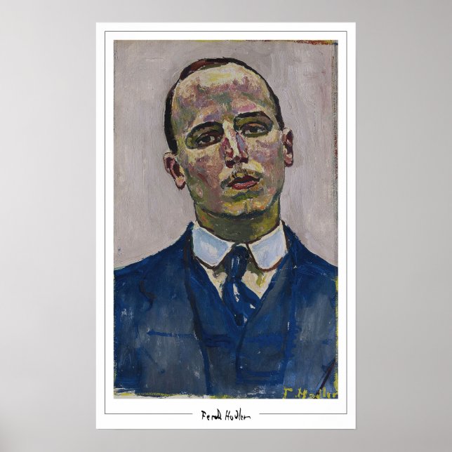 Póster de arte de Ferdinand Hodler Zedign #254 (Frente)