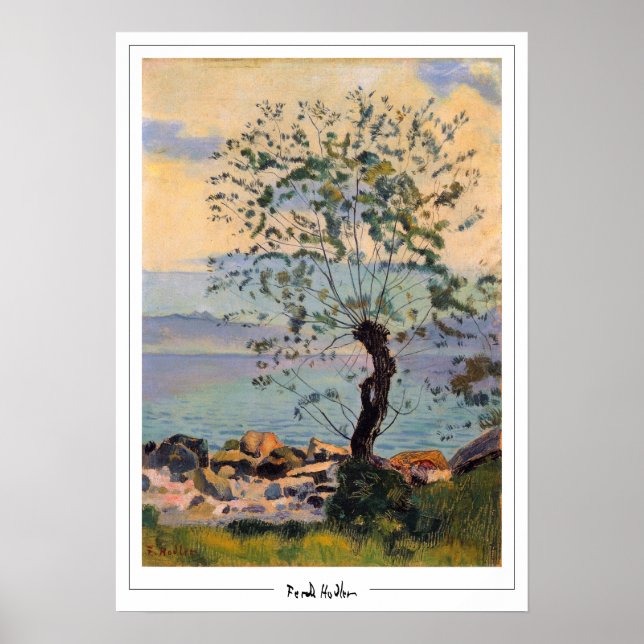 Póster de arte de Ferdinand Hodler Zedign #52 (Frente)